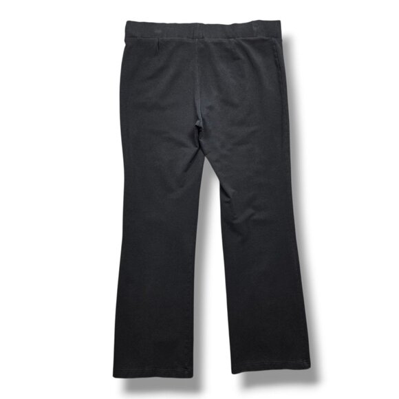 Pure Jill Straight Pant Womens Medium Black Pull On Mid Rise - Picture 4 of 10